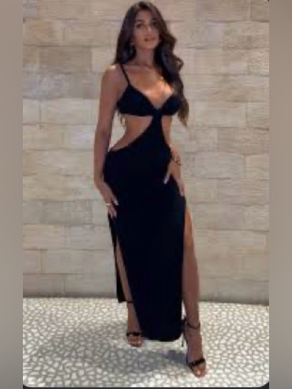 Fashion nova cut out knit dress